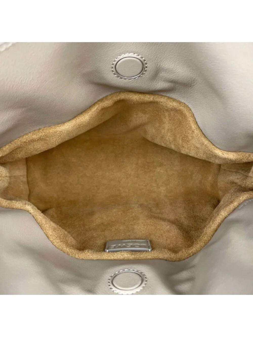 Loewe Flamenco Clutch Mini 2-Way Leather Sand